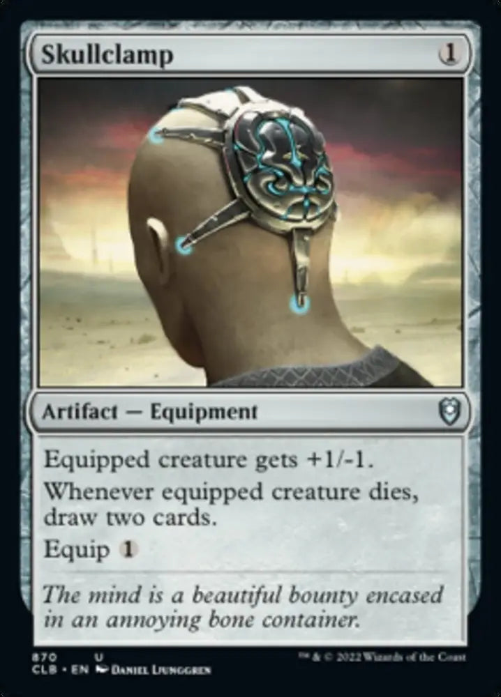 Skullclamp [Commander Legends: Battle for Baldur’s Gate] - MTG Single