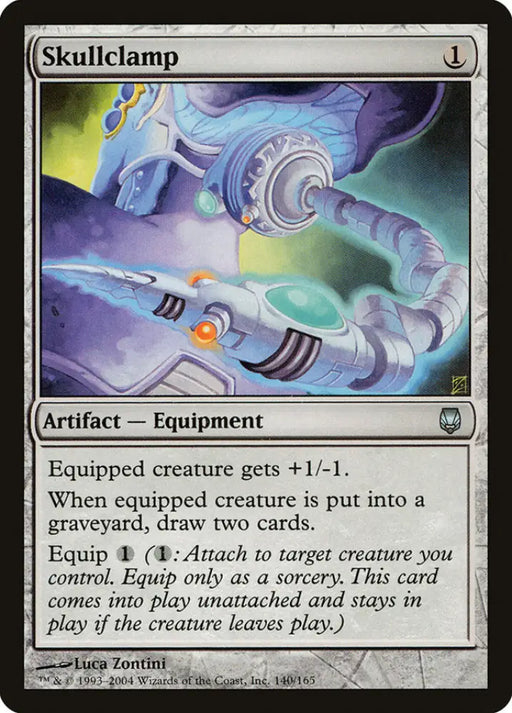 Skullclamp [Darksteel] - MTG Single