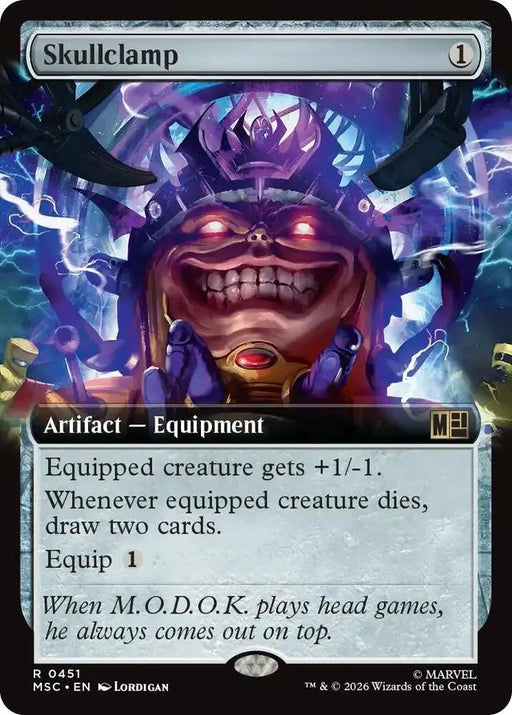 Skullclamp (Extended Art) (451) [Marvel Super Heroes Commander]