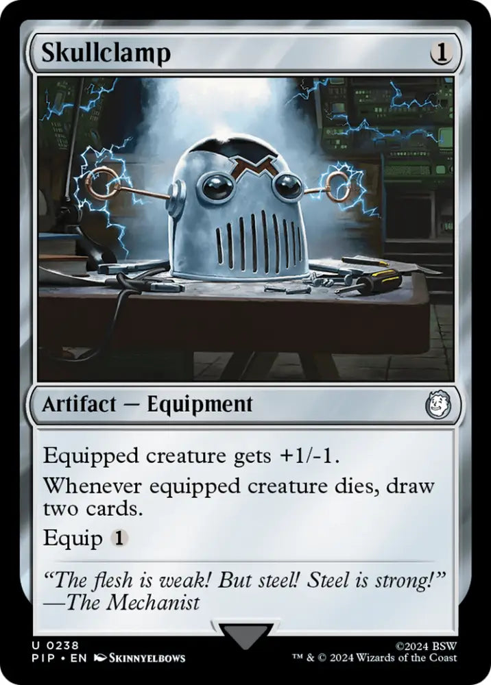 Skullclamp [Fallout] - MTG Single