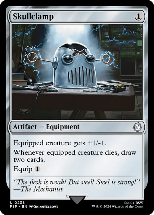 Skullclamp [Fallout] - MTG Single