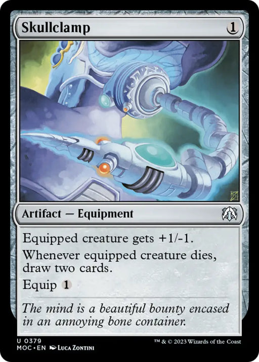 Skullclamp [March of the Machine Commander] - MTG Single