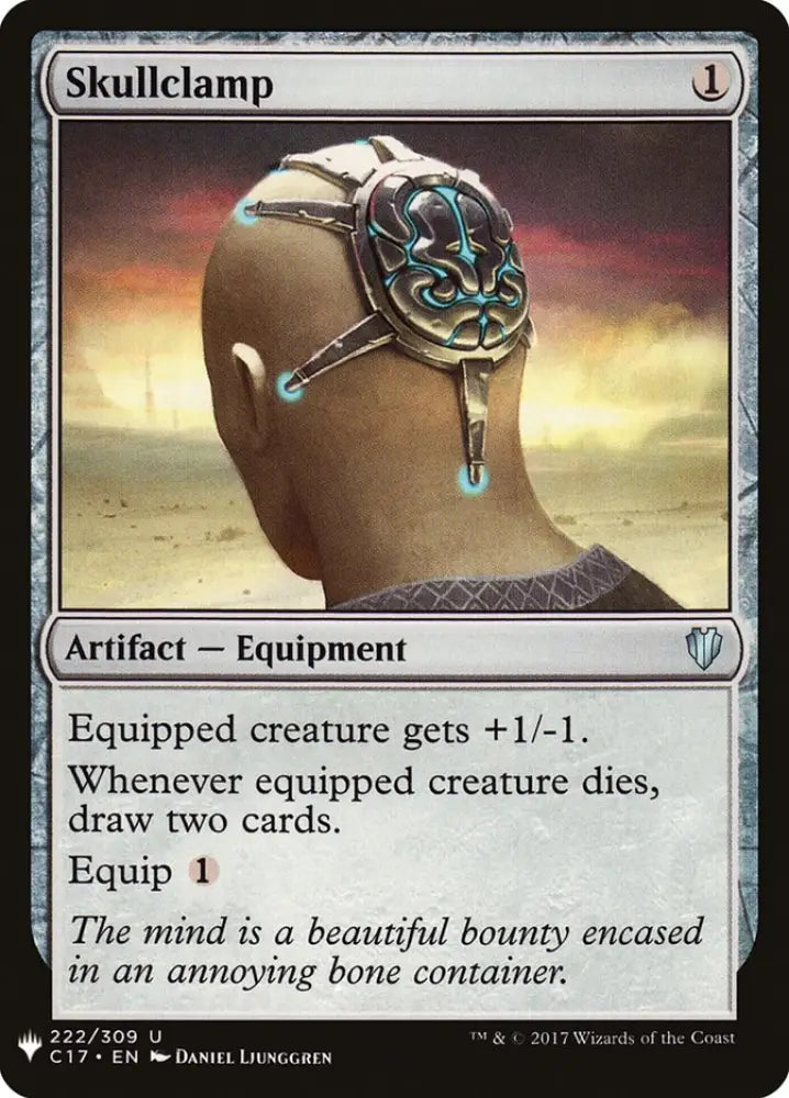 Skullclamp [Mystery Booster] - MTG Single