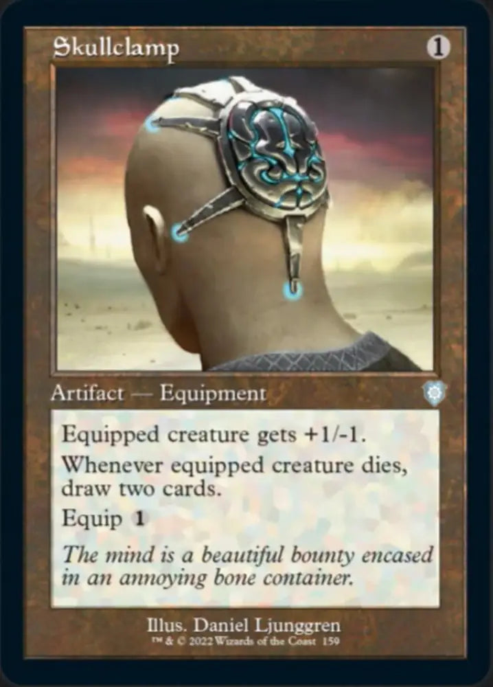 Skullclamp (Retro) [The Brothers’ War Commander] - MTG Single