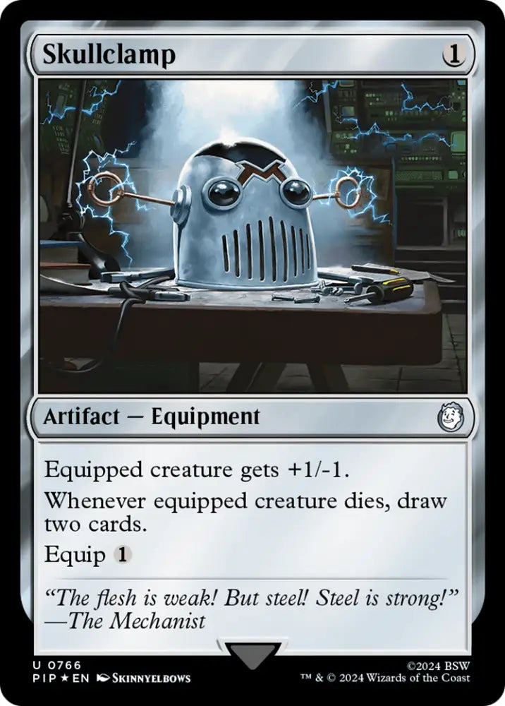Skullclamp (Surge Foil) [Fallout] - MTG Single