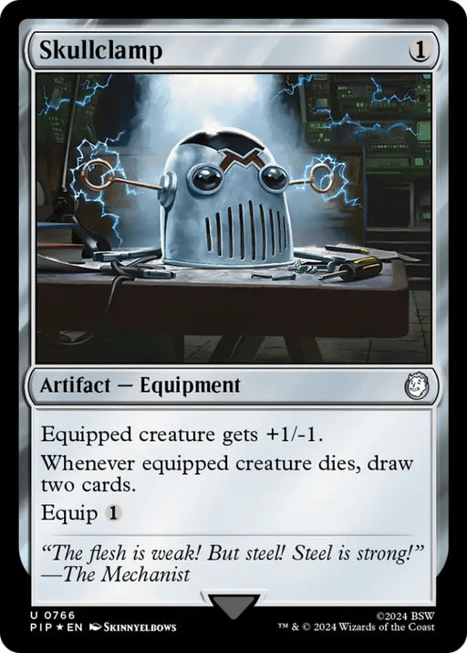 Skullclamp (Surge Foil) [Fallout] - MTG Single