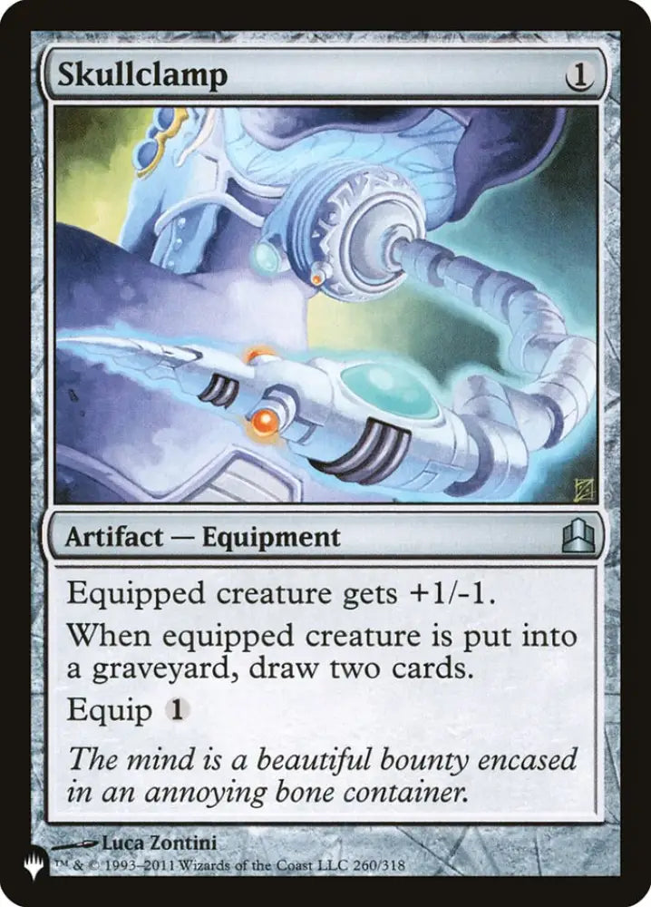 Skullclamp [The List] - MTG Single