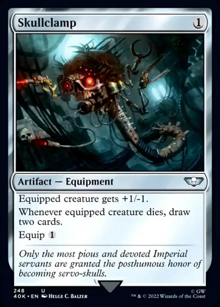 Skullclamp [Warhammer 40,000] - MTG Single