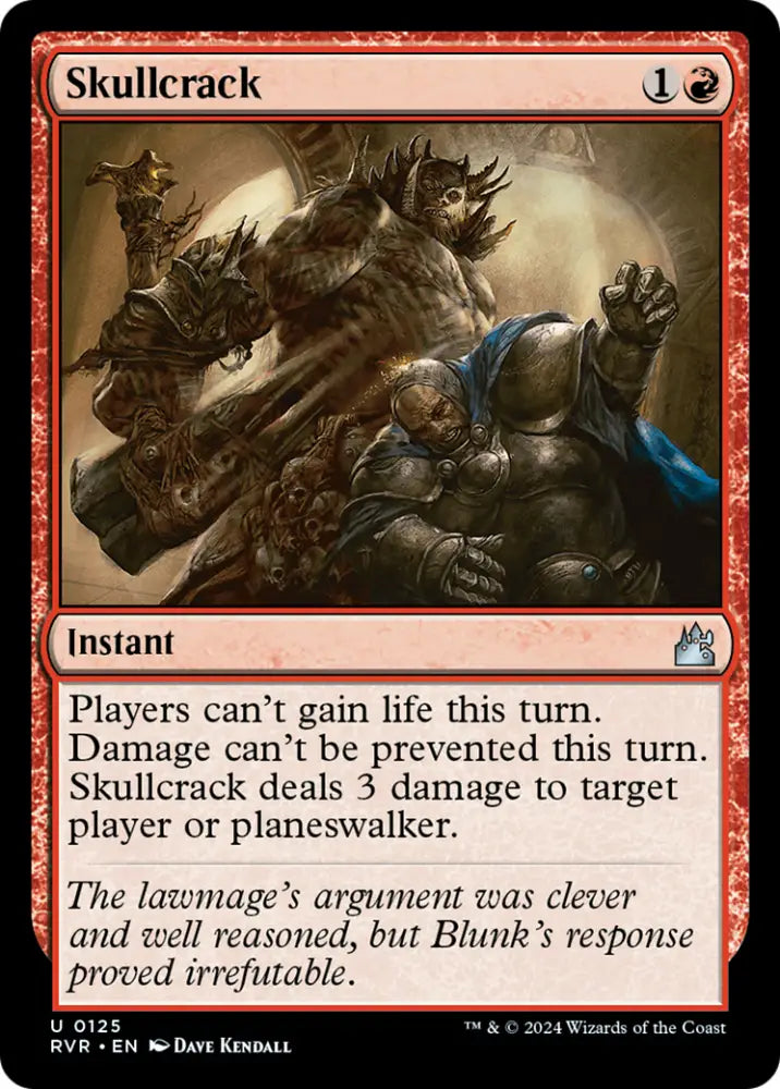 Skullcrack [Ravnica Remastered] - MTG Single