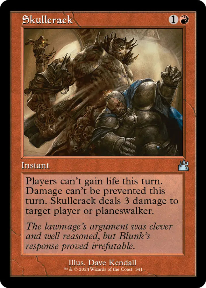 Skullcrack (Retro Frame) [Ravnica Remastered] - MTG Single