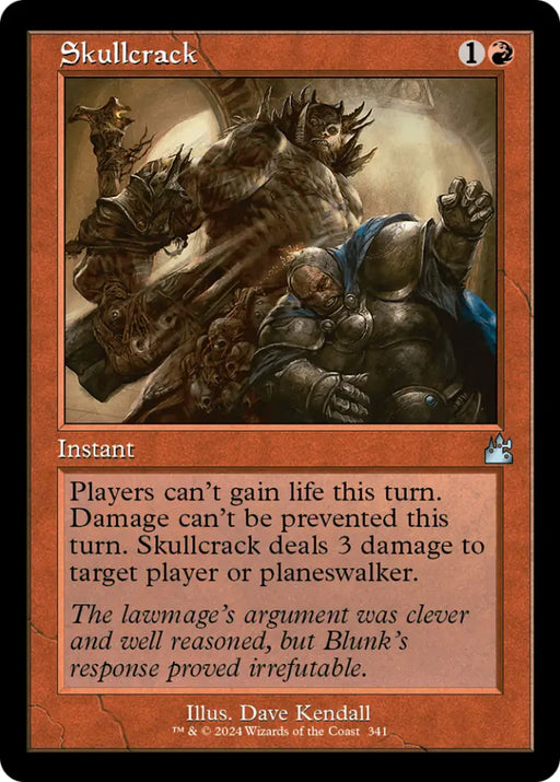 Skullcrack (Retro Frame) [Ravnica Remastered] - MTG Single