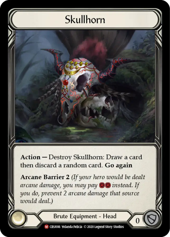 Skullhorn [Crucible of War 1st Edition] 1st Edition Normal - Flesh And Blood Single