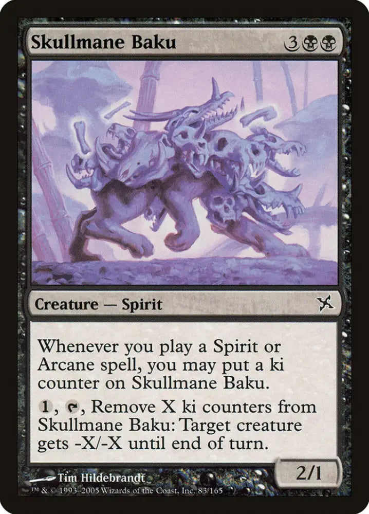 Skullmane Baku [Betrayers of Kamigawa] - MTG Single