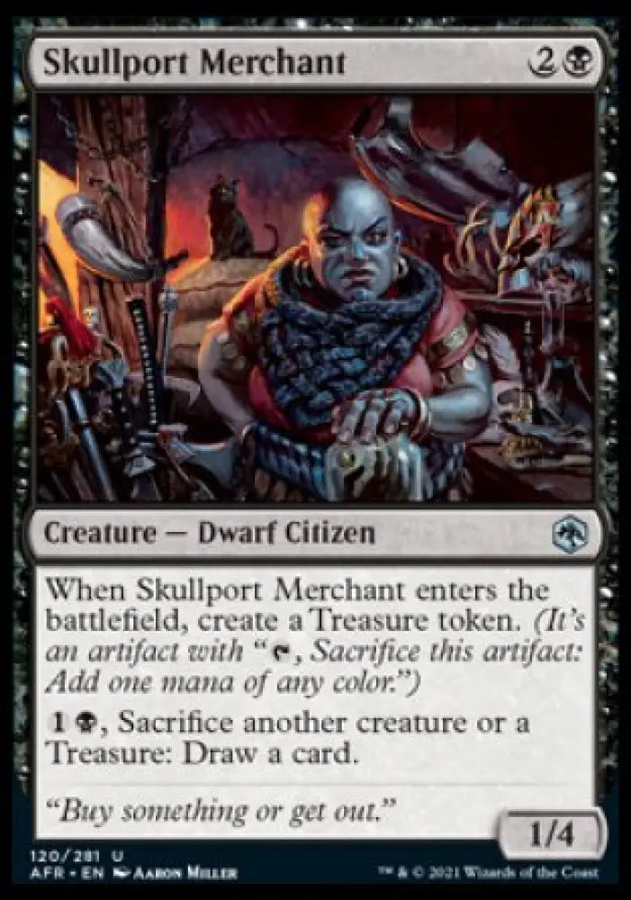 Skullport Merchant [Dungeons & Dragons: Adventures in the Forgotten Realms] - MTG Single