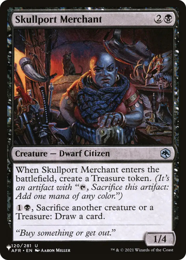 Skullport Merchant [The List] - MTG Single