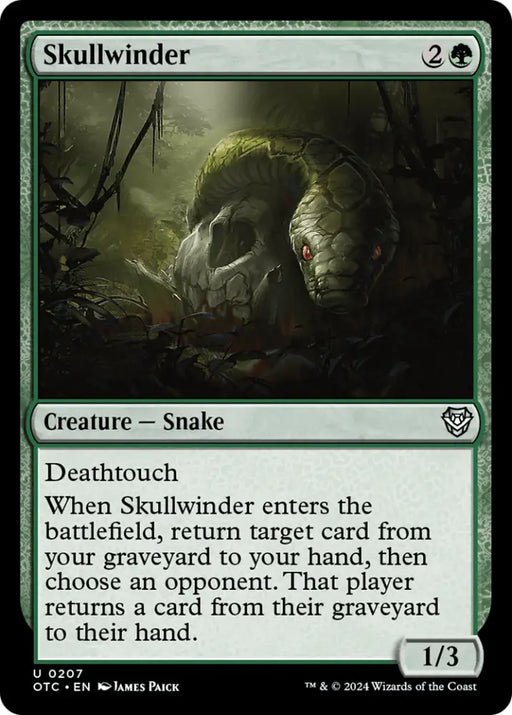 Skullwinder [Outlaws of Thunder Junction Commander] - MTG Single