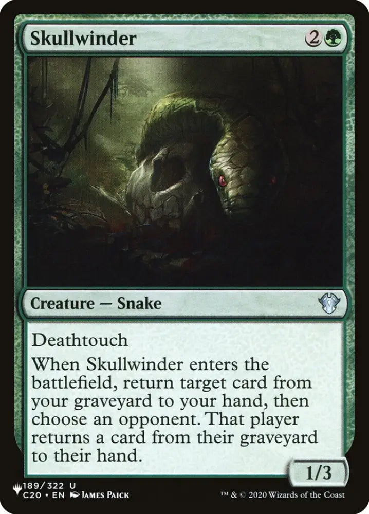 Skullwinder [The List] - MTG Single