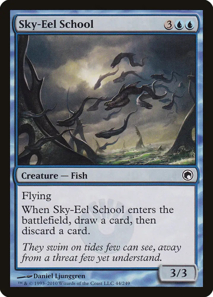 Sky-Eel School [Scars of Mirrodin] - MTG Single