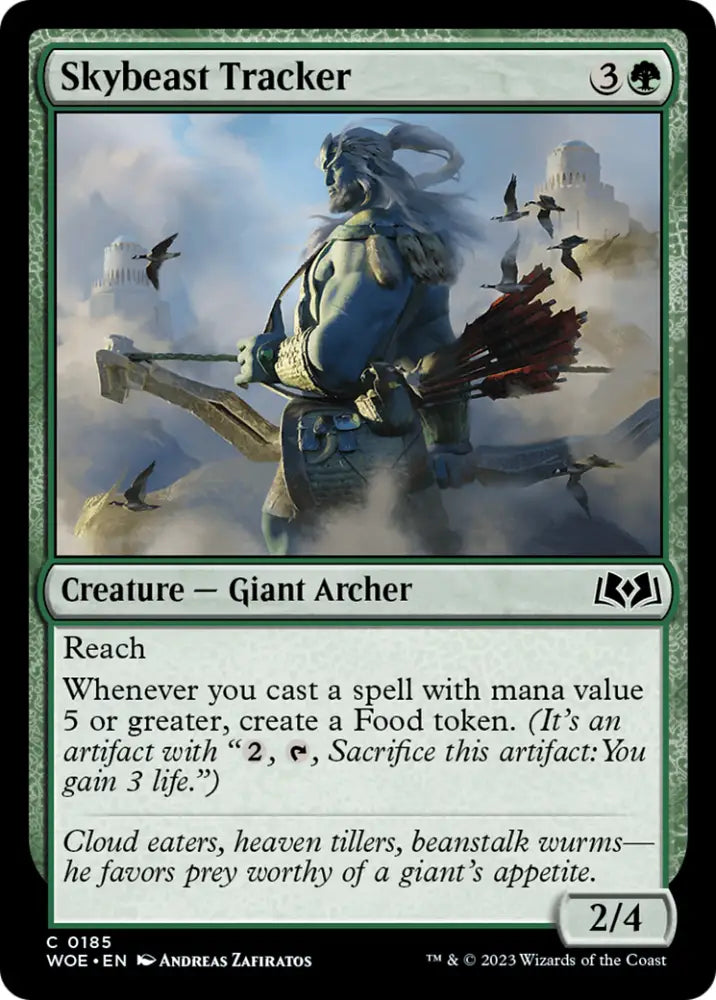 Skybeast Tracker [Wilds of Eldraine] - MTG Single