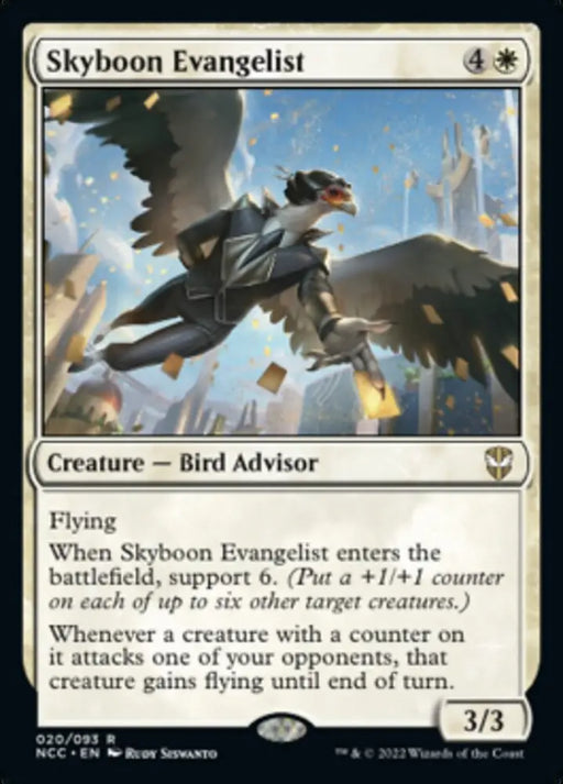 Skyboon Evangelist [Streets of New Capenna Commander] - MTG Single