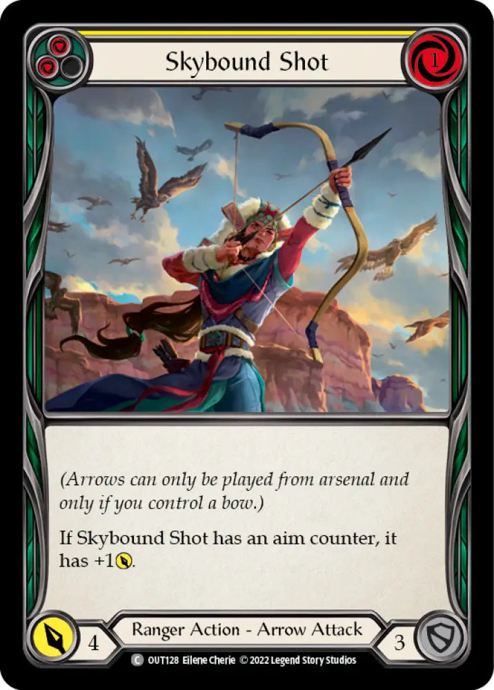 Skybound Shot (Yellow) [Outsiders] - Flesh And Blood Single