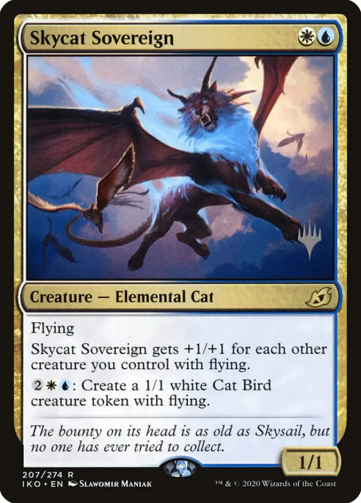 Skycat Sovereign (Promo Pack) [Ikoria: Lair of Behemoths Promos] - MTG Single