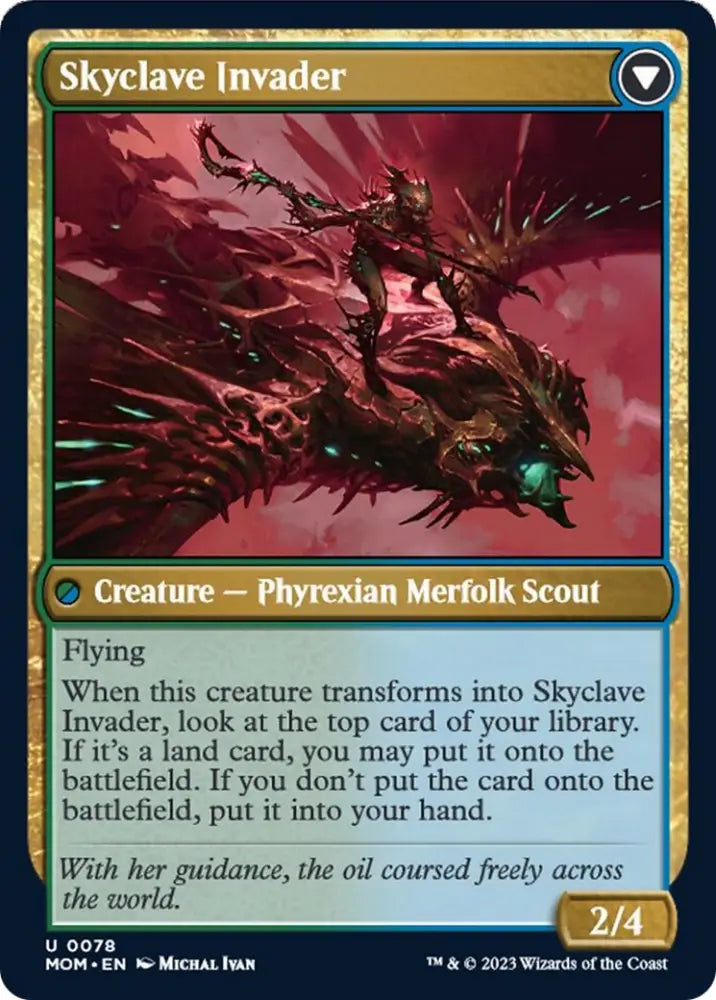 Skyclave Aerialist // Skyclave Invader [March of the Machine] - MTG Single