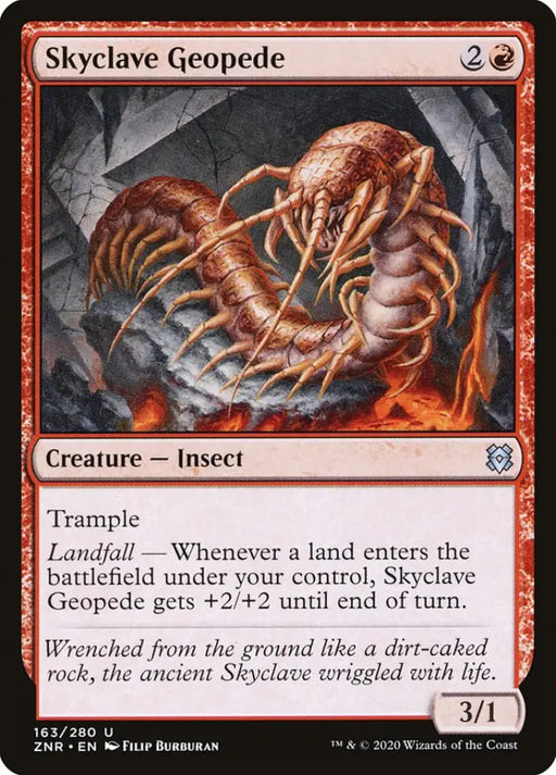 Skyclave Geopede [Zendikar Rising] - MTG Single
