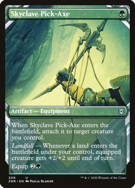 Skyclave Pick-Axe (Showcase) [Zendikar Rising] - MTG Single
