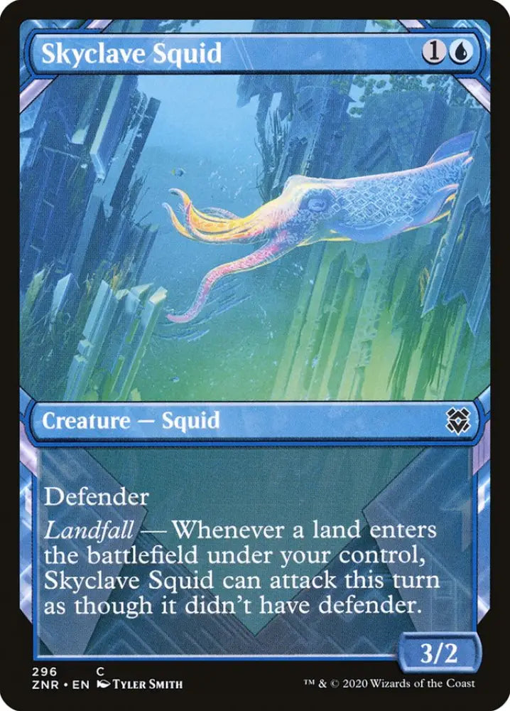 Skyclave Squid (Showcase) [Zendikar Rising] - MTG Single