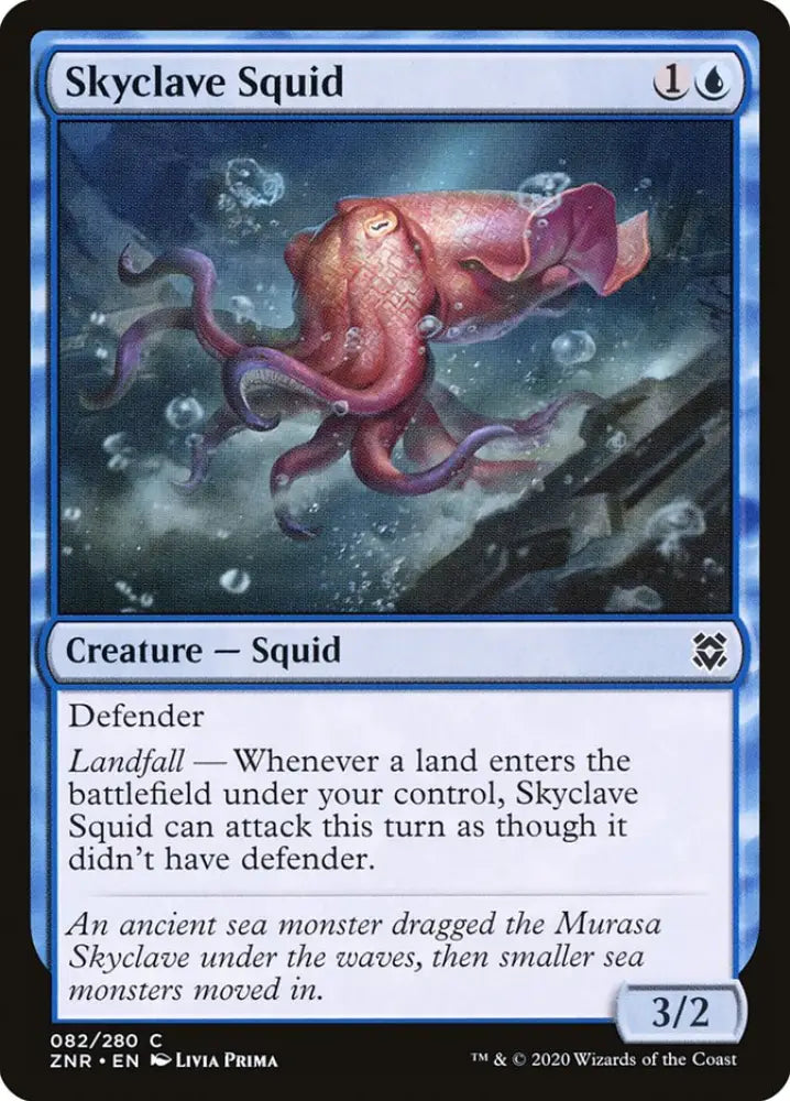Skyclave Squid [Zendikar Rising] - MTG Single