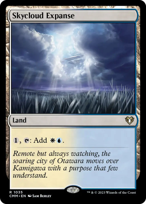 Skycloud Expanse [Commander Masters] - MTG Single