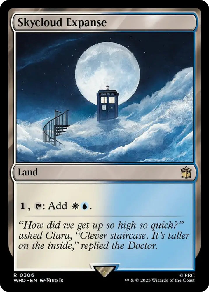 Skycloud Expanse [Doctor Who] - MTG Single