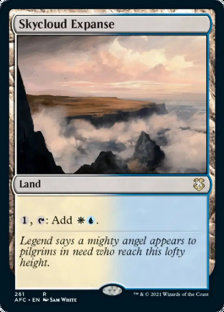 Skycloud Expanse [Dungeons & Dragons: Adventures in the Forgotten Realms Commander] - MTG Single