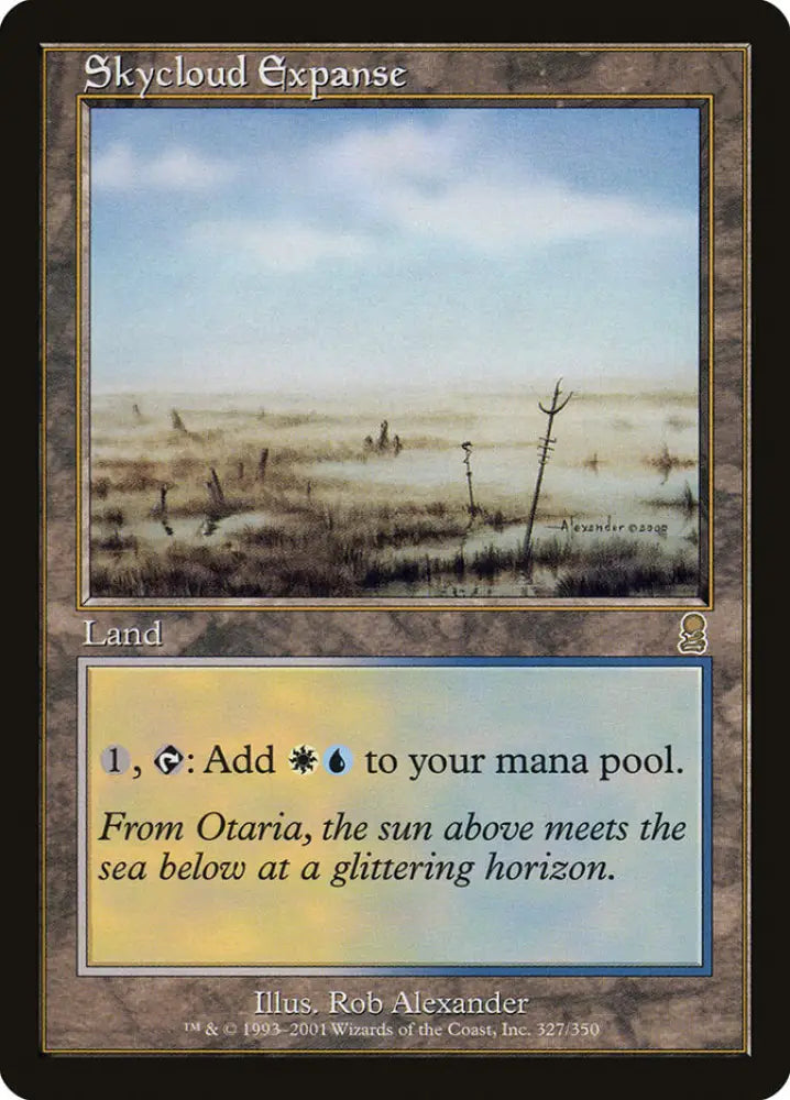 Skycloud Expanse [Odyssey] - MTG Single