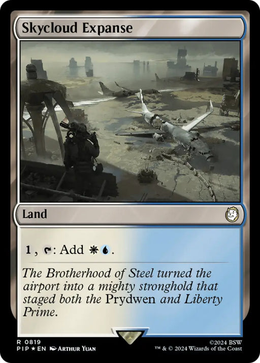 Skycloud Expanse (Surge Foil) [Fallout] - MTG Single