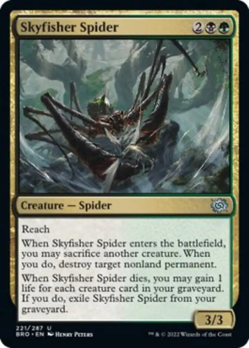 Skyfisher Spider [The Brothers’ War] - MTG Single