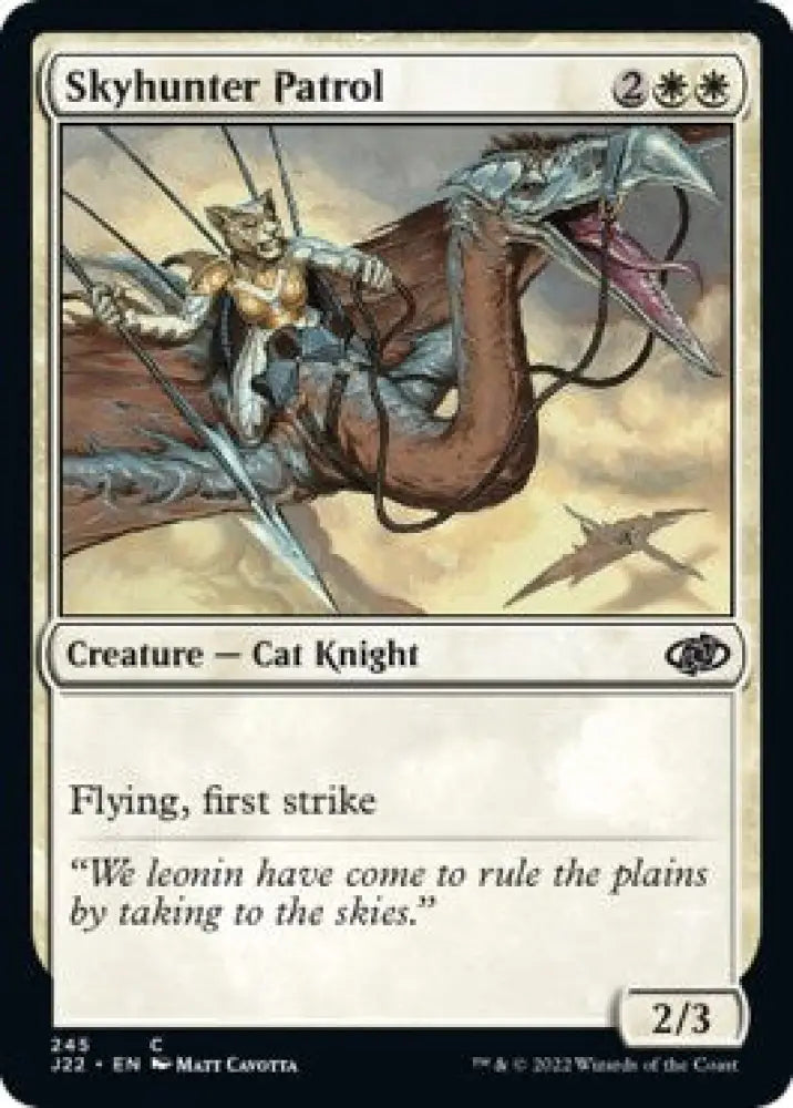 Skyhunter Patrol [Jumpstart 2022] - MTG Single