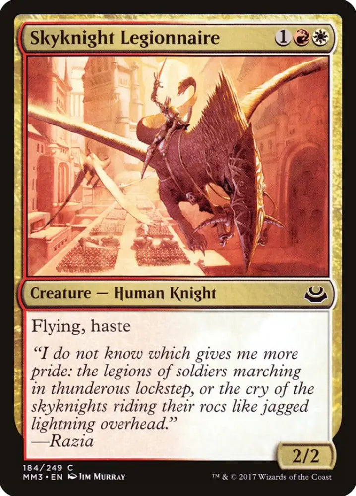 Skyknight Legionnaire [Modern Masters 2017] - MTG Single