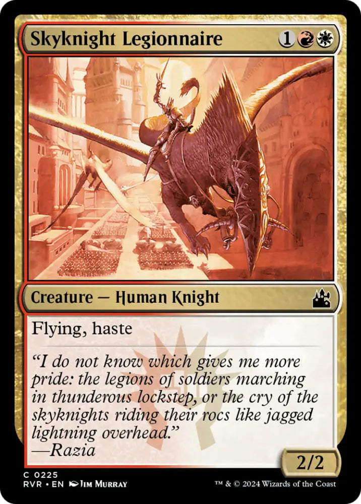 Skyknight Legionnaire [Ravnica Remastered] - MTG Single