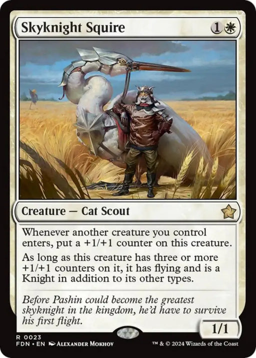 Skyknight Squire [Foundations] - MTG Single