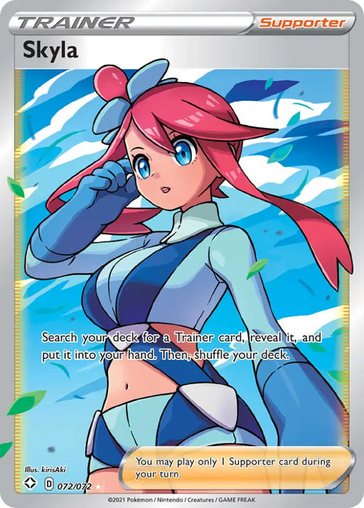 Skyla (072/072) [Sword & Shield: Shining Fates] - Pokemon Single