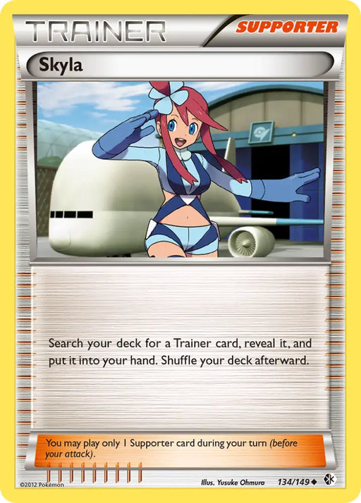 Skyla (134/149) [Black & White: Boundaries Crossed] - Pokemon Single