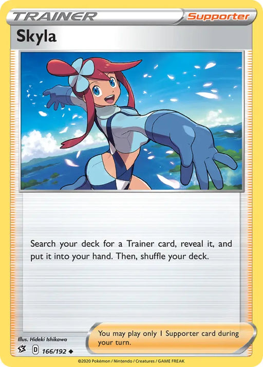Skyla (166/192) [Sword & Shield: Rebel Clash] - Pokemon Single