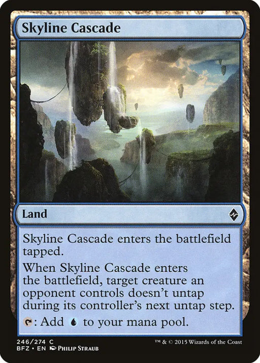 Skyline Cascade [Battle for Zendikar] - MTG Single