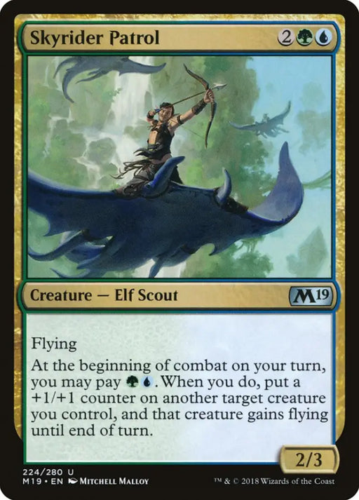 Skyrider Patrol [Core Set 2019] - MTG Single
