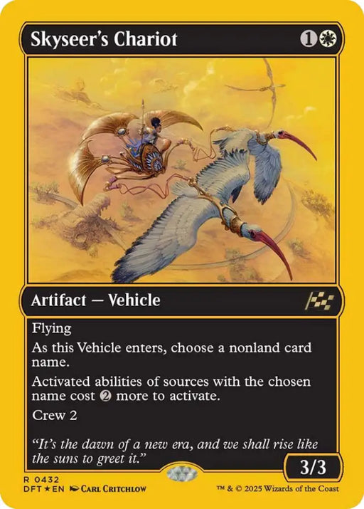 Skyseer’s Chariot (First-Place Foil) [Aetherdrift] - MTG Single