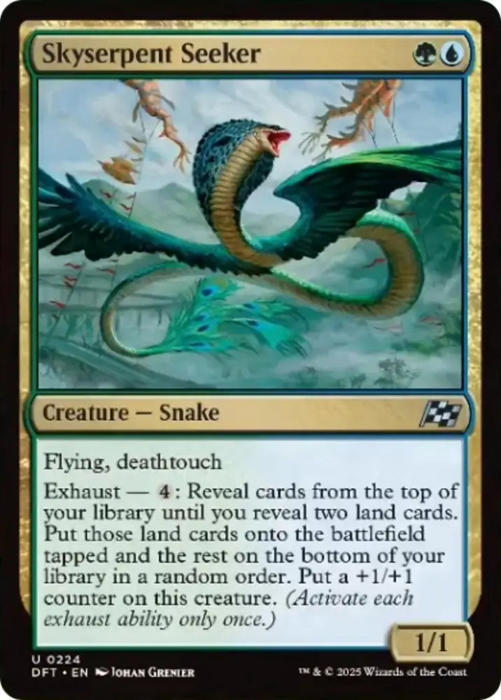 Skyserpent Seeker [Aetherdrift] - MTG Single
