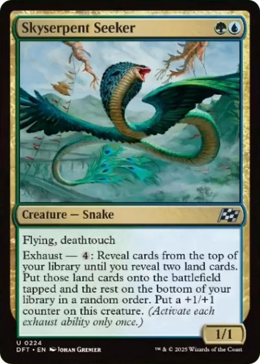 Skyserpent Seeker [Aetherdrift] - MTG Single