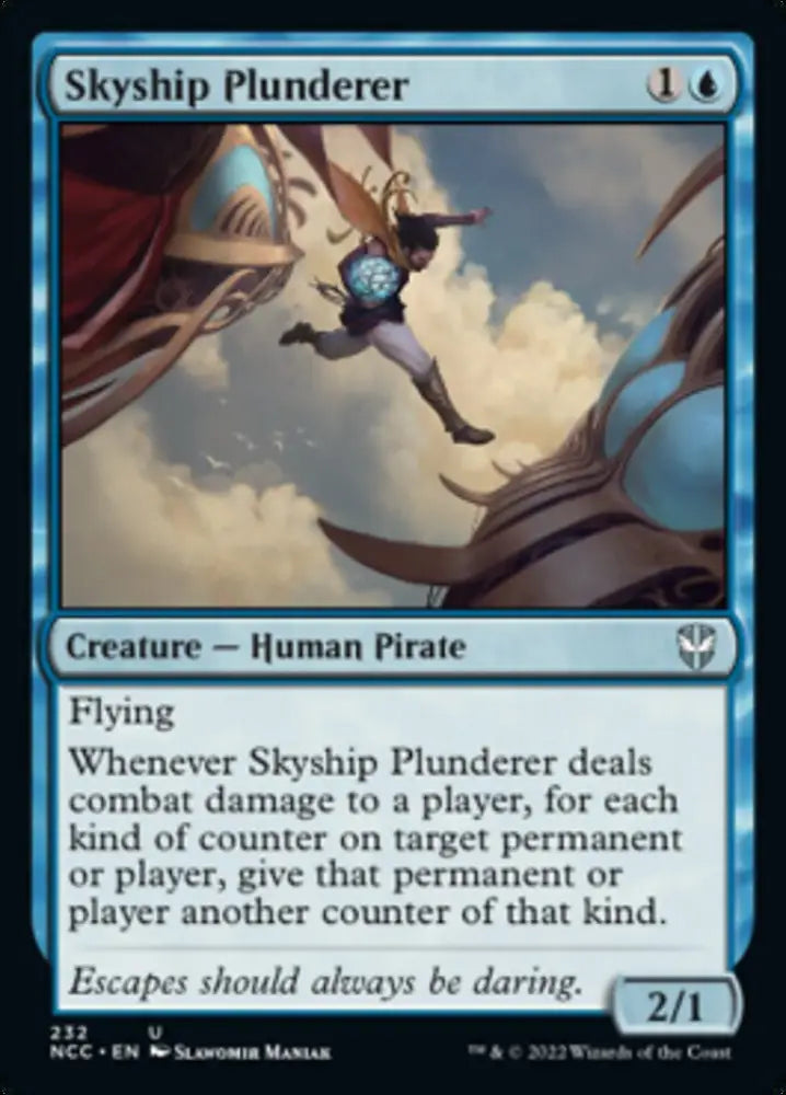 Skyship Plunderer [Streets of New Capenna Commander] - MTG Single